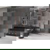 Mexen Velar Duschwand zum Schieben Walk-in 140 x 200 cm, transparent 8 mm, Roségold - 871-140-000-03-60
