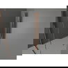 Mexen Velar schuifbare inloopdouchewand 150 x 200 cm, transparant 8 mm, roze goud - 871-150-000-03-60