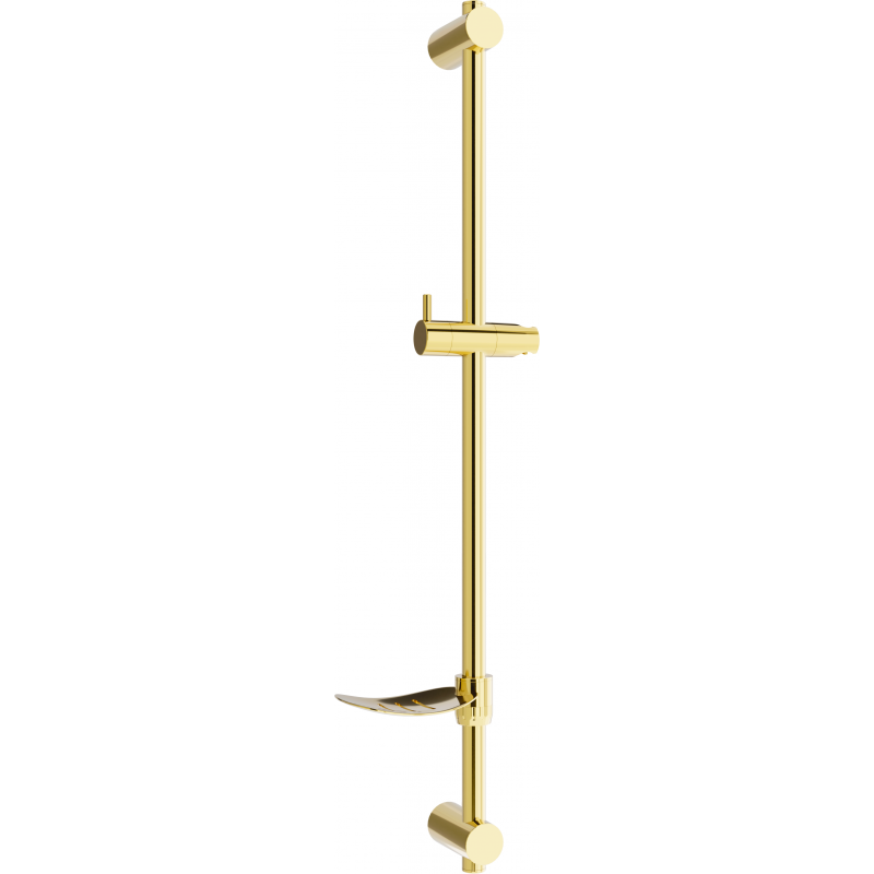Mexen DF barra de ducha con jabonera 80 cm, dorada - 79382-50