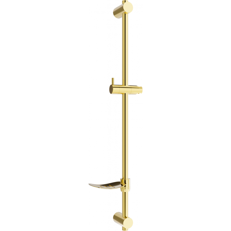 Mexen DF duschstång med tvålfat 80 cm, guld - 79382-50