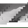 Mexen Velar Duschwand zum Schieben Walk-in 150 x 200 cm, transparent 8 mm, schwarz - 871-150-000-03-70