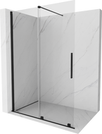 Mexen Velar cloison de douche coulissante Walk-in 160 x 200 cm, transparent 8 mm, noir - 871-160-000-03-70 Mexen Velar cloison de douche coulissante Walk-in 160 x 200 cm, transparent 8 mm, noir - 871-160-000-03-70