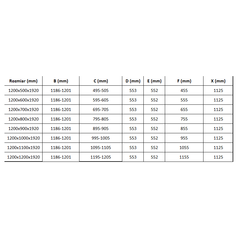 Mexen Lima 120 x 110 cm Foldable Shower Enclosure, Transparent, Chrome - 856-120-110-01-00