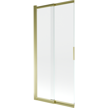 Mexen Fox kahetahuline vannisein, 85 x 150 cm, läbipaistev, kuldne - 891-085-002-50-00
