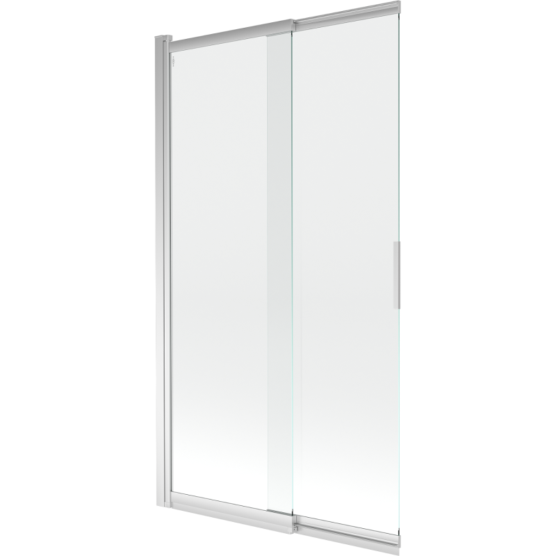 Mexen Fox paroi de douche coulissante à 2 volets 100 x 150 cm, transparent, chromé - 891-100-002-01-00