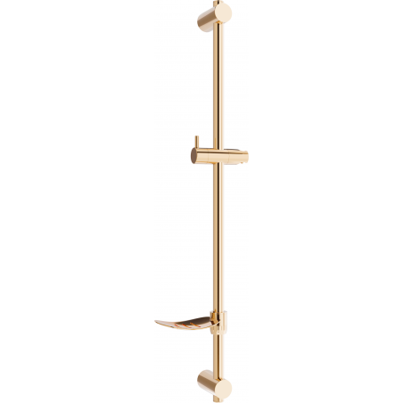 Mexen DF barre de douche avec porte-savon 80 cm, or rose - 79382-60