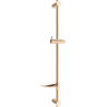 Mexen DF douchestang met zeepbakje 80 cm, roosgoud - 79382-60
