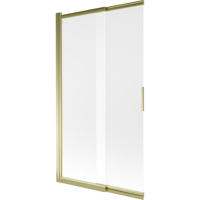 Mexen Fox 2-panel sliding bathtub screen 100 x 150 cm, frost, gold - 891-100-002-50-30