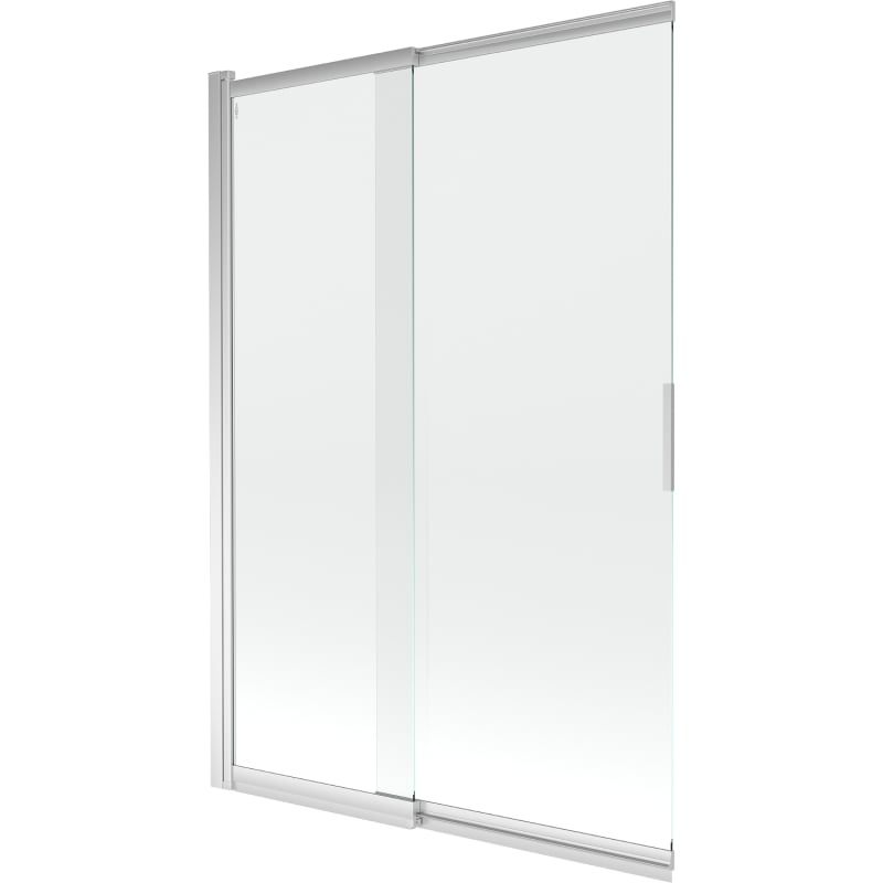 Mexen Fox paroi de baignoire coulissante à 2 volets 120 x 150 cm, transparent, chrome - 891-120-002-01-00