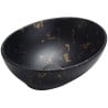 Mexen Elza countertop washbasin 40 x 33 cm, black stone - 21014097