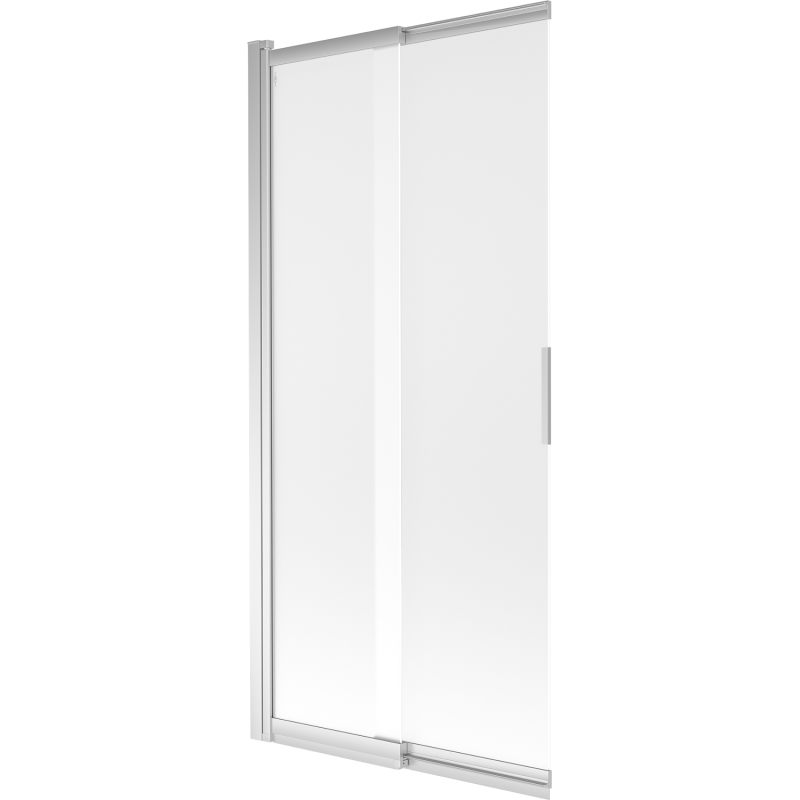 Mexen Fox Badewannenwand 2-teilig verschiebbar 85 x 150 cm, matt, chrom - 891-085-002-01-30