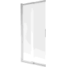 Mexen Fox Badewannenwand 2-teilig verschiebbar 85 x 150 cm, matt, chrom - 891-085-002-01-30