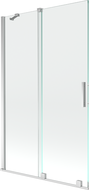 Mexen Velar 2-panel sliding bathtub screen 110 x 150 cm, transparent, chrome - 896-110-000-01-01
