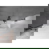 Mexen Velar Duschabtrennung 2-flügelig, verschiebbar 80 x 150 cm, transparent, schwarz - 896-080-000-01-70
