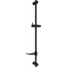 Mexen DF drążek prysznicowy z mydelniczką 80 cm, czarny - 79382-70