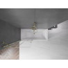Mexen Velar 2-panel sliding bathtub screen 85 x 150 cm, transparent, gold - 896-085-000-01-50