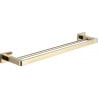 Mexen Asis perchero doble para toallas, dorado - 7017625-50