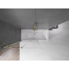 Mexen Velar 2-panel sliding bathtub screen 110 x 150 cm, transparent, gold - 896-110-000-01-50