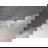 Mexen Velar Duschwand 2-flügelig verschiebbar 130 x 150 cm, transparent, gold gebürstet - 896-130-000-01-55