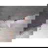 Mexen Velar 2-flügelige, verschiebbare Badewannenabtrennung 120 x 150 cm, transparent, Roségold - 896-120-000-01-60