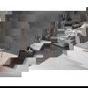Mexen Velar Duschwand, 2-flügelig, verschiebbar, 130 x 150 cm, transparent, Roségold - 896-130-000-01-60