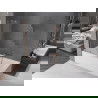 Mexen Velar 2-delig verschuifbaar badscherm 80 x 150 cm, transparant, geborsteld koper - 896-080-000-01-65