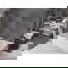 Mexen Velar 2-delig verschuifbaar badscherm 80 x 150 cm, transparant, geborsteld koper - 896-080-000-01-65
