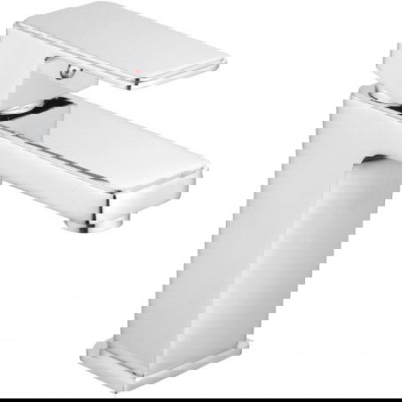 Mexen Cetus Batterie fir de Waschbecken, chrom - 744300-00