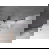 Mexen Velar Badewannenabtrennung 2-teilig Schiebbar 120 x 150 cm, transparent, gebürstetes Gun Gray - 896-120-000-01-66