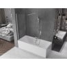 Mexen Velar 2-wing sliding bath screen 150 x 150 cm, transparent, chrome - 896-150-000-01-01