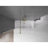 Mexen Velar 2-panel sliding bathtub screen 150 x 150 cm, transparent, gold - 896-150-000-01-50