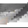 Mexen Velar Duschwand 2-flügelig verschiebbar 150 x 150 cm, transparent, gold gebürstet - 896-150-000-01-55