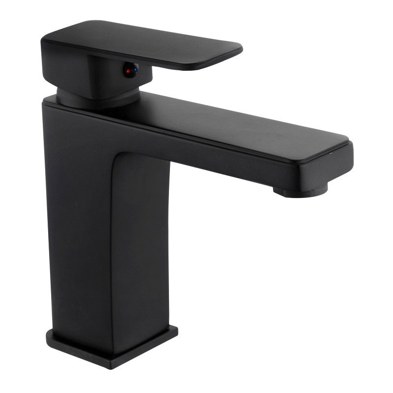 Mexen Cetus grifo de lavabo, negro - 744300-70