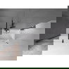 Mexen Velar Duschwand, 2-flügelig, verschiebbar, 150 x 150 cm, transparent, schwarz - 896-150-000-01-70