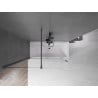 Mexen Velar 2-wing sliding bathtub screen 150 x 150 cm, transparent, gun gray brushed - 896-150-000-01-66