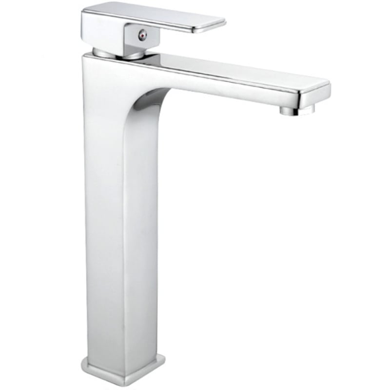 Mexen Cetus tall bathroom faucet, chrome - 744310-00