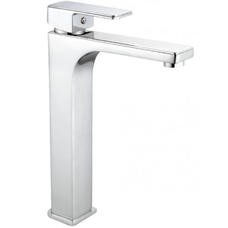 Mexen Cetus grifo alto para lavabo, cromo - 744310-00