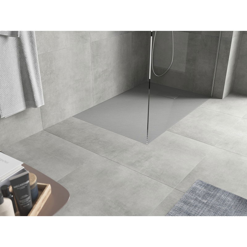 Mexen Hugo rectangular shower tray SMC 90 x 70 cm, grey - 42617090