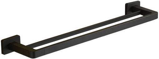 Mexen Asis toalheiro duplo, preto - 7017625-70