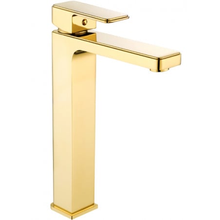 Mexen Cetus rubinetto lavabo alto, oro - 744310-50