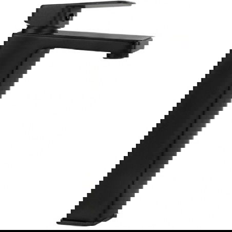 Mexen Cetus high bathroom tap, black - 744310-70