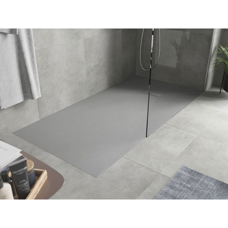 Mexen Hugo receveur de douche rectangulaire SMC 170 x 80 cm, gris - 42618017