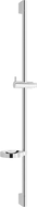Mexen DS Duschstange mit Seifenschale 90 cm, Chrom - 79383-00