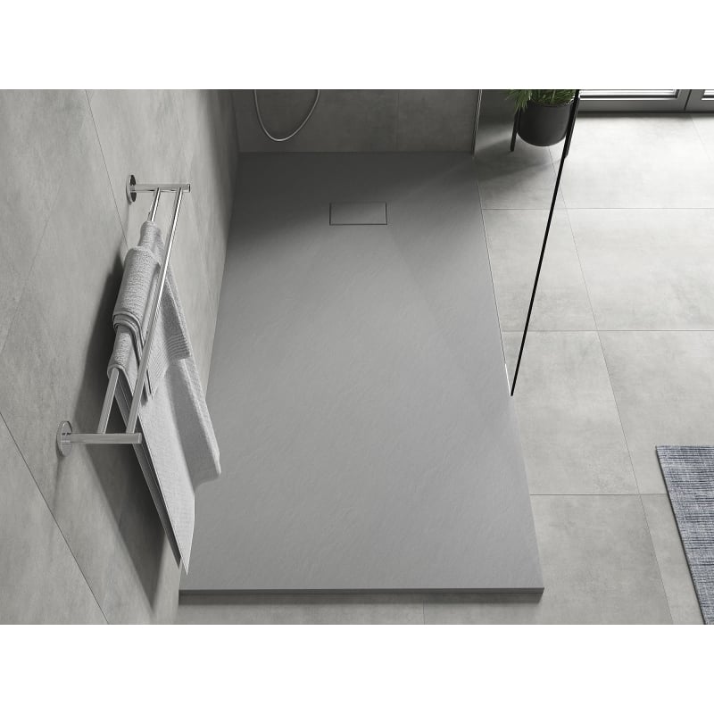 Mexen Hugo Rechteckige SMC-Duschwanne 170 x 90 cm, grau - 42619017