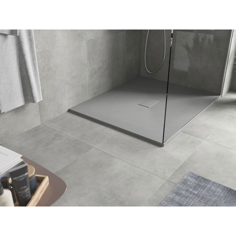 Mexen Hugo base de duche retangular SMC 120 x 100 cm, cinza - 42611012