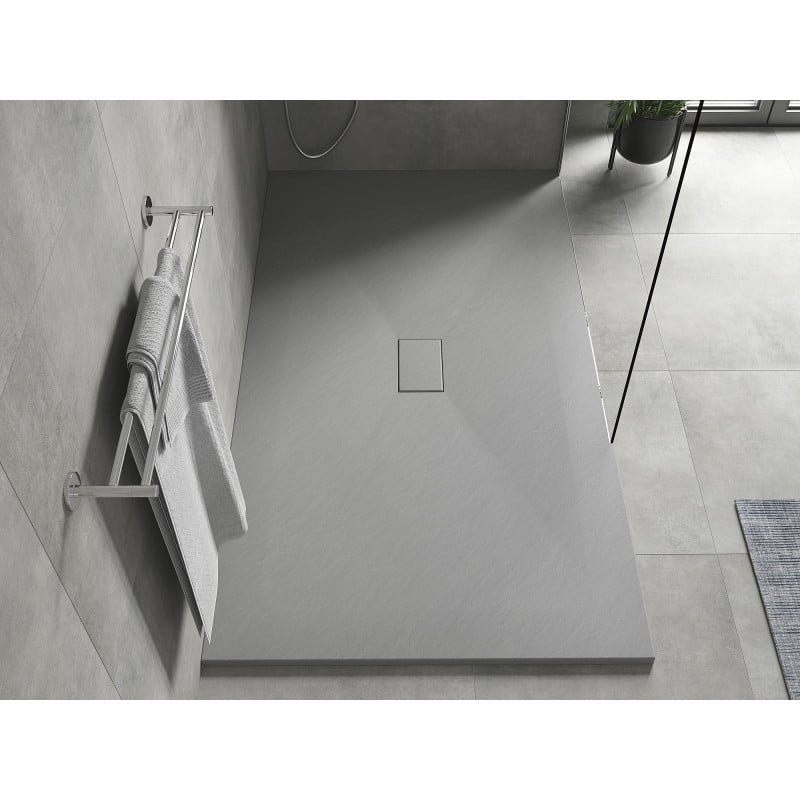 Mexen Hugo receveur de douche rectangulaire SMC 170 x 100 cm, gris - 42611017