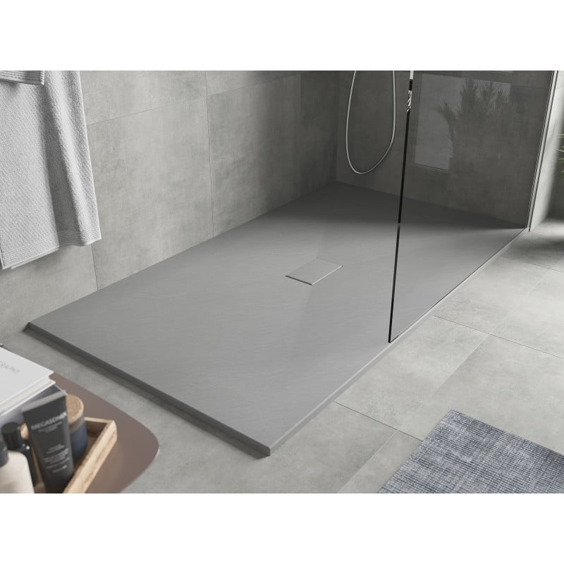 Mexen Hugo rectangular shower tray SMC 170 x 100 cm, grey - 42611017