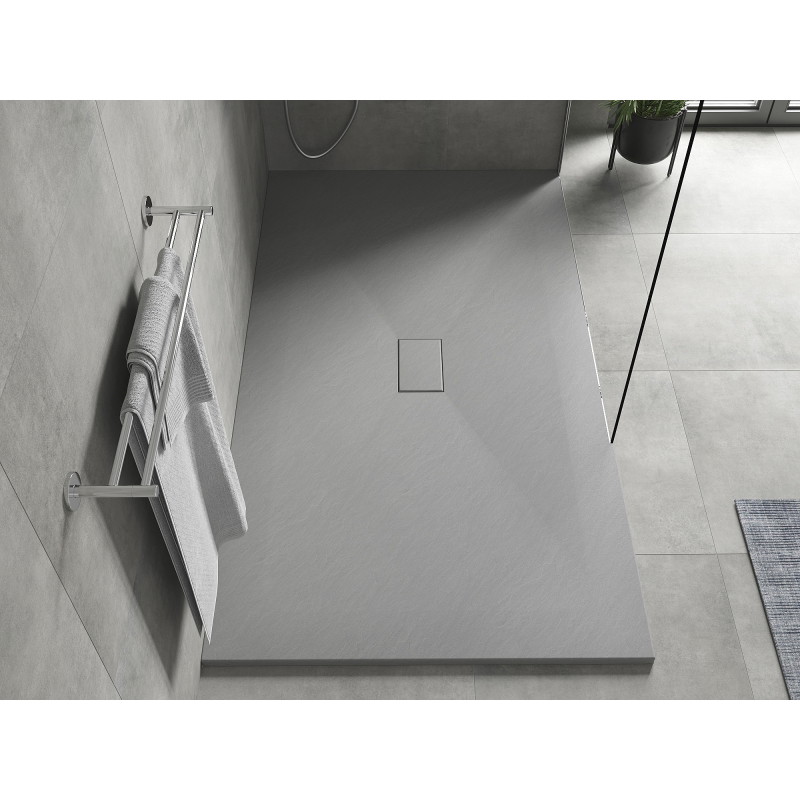 Mexen Hugo receveur de douche rectangulaire SMC 180 x 100 cm, gris - 42611018