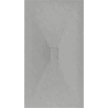 Mexen Hugo rechteckige Duschwanne SMC 200 x 100 cm, grau - 42611020