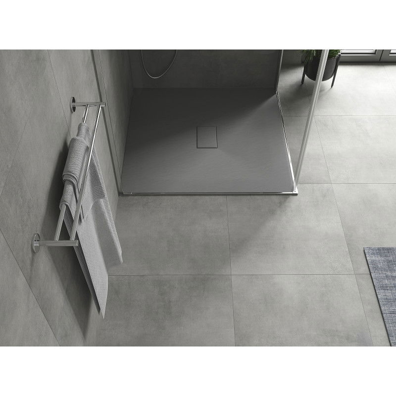 Mexen Hugo receveur de douche carré SMC 100 x 100 cm, gris - 42611010